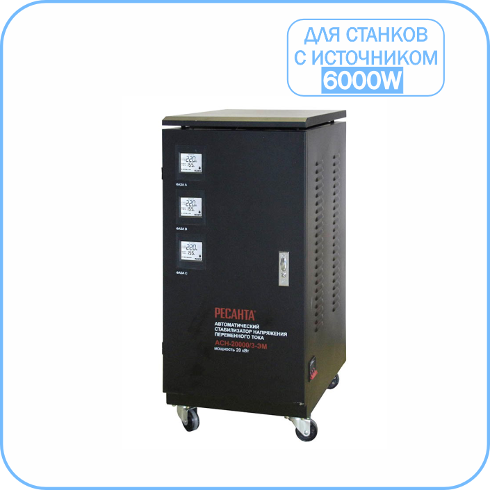 Стабилизатор Ресанта АСН-80000/3- ЭМ
