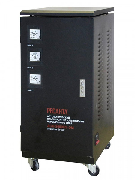 Стабилизатор Ресанта АСН-15000/3-ЭМ